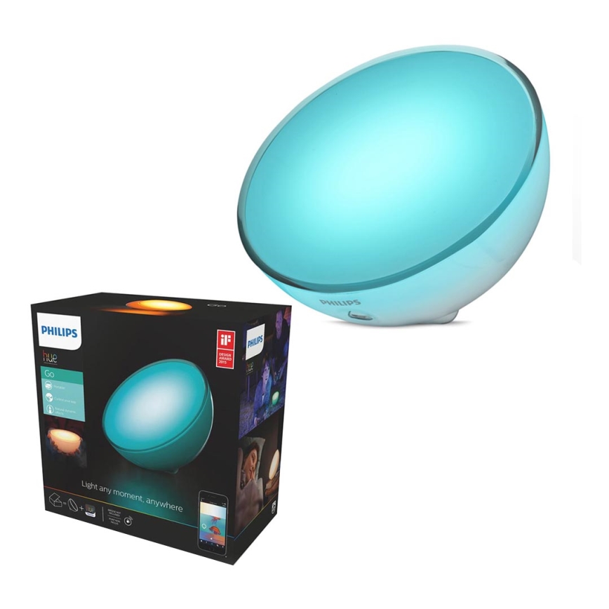 Philips - Zatemnitvena namizna svetilka Hue GO 1xLED/6W/RGB