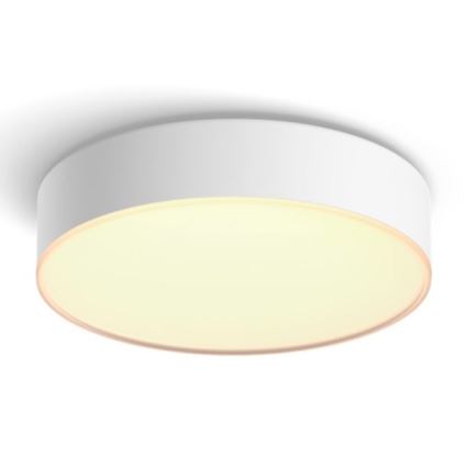 Philips - LED zatemnjivo stropno svetilo Hue LED/9,6W/230V 2200–6500K pr. 261 mm bela + daljinski upravljalnik
