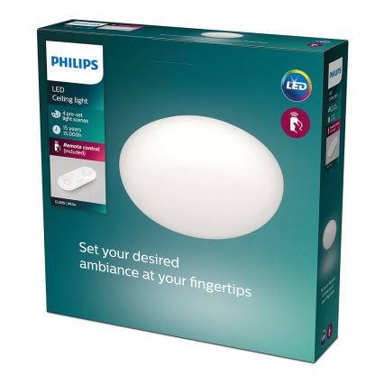 Philips - Zatemnjevalna stropna LED svetilka LED/23W/230V + daljinski upravljalnik