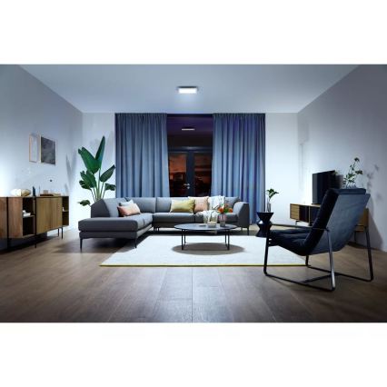 Philips - LED stropna svetilka Hue AURELLE z možnostjo zatemnitve LED/19W/230V 2200-6500K 30x30 cm bela