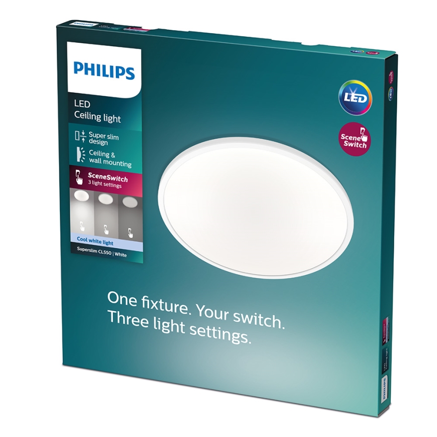 Philips - zatemnjiva stropna LED svetilka LED/18W/230V 4000K