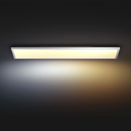 Philips - Zatemnjiva LED stropna svetilka Hue AURELLE LED/39W/230V 2200-6500K 120x30 cm bela