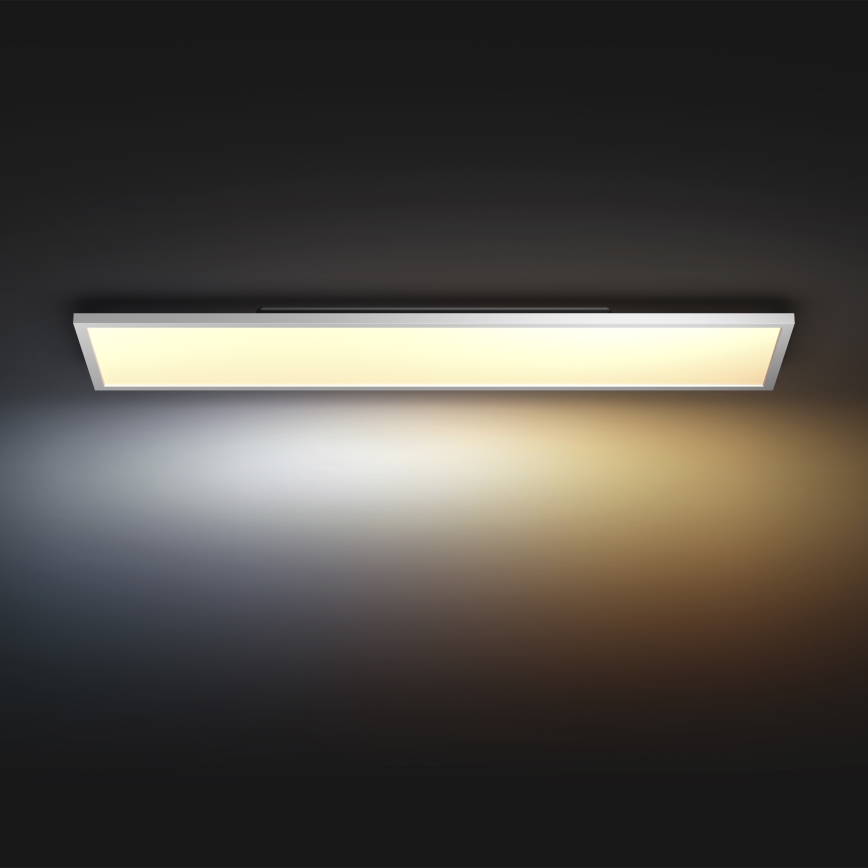 Philips - Zatemnjiva LED stropna svetilka Hue AURELLE LED/39W/230V 2200-6500K 120x30 cm bela
