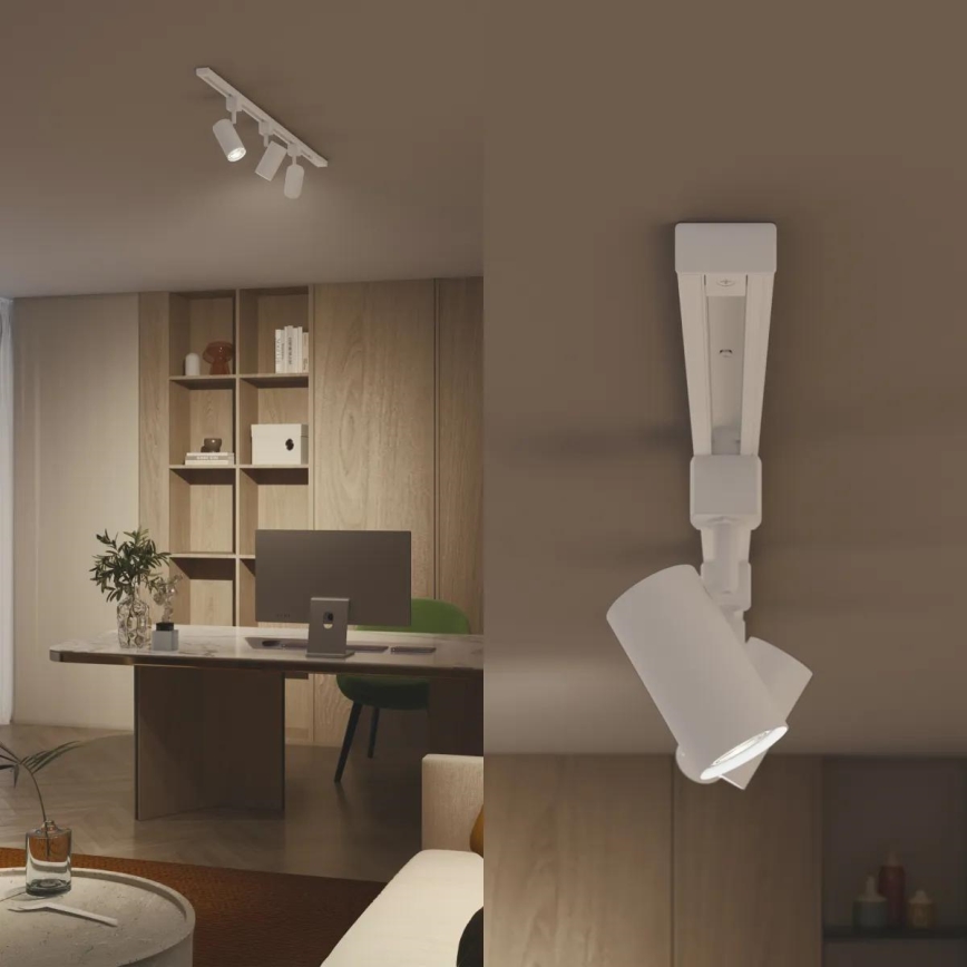 Philips - LED zatemnjiva točkovna svetilka v tirnem sistemu EASYLINK 3xGU10/6,2W/230V 2200-2700K 1m bela