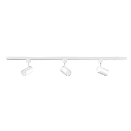 Philips - LED zatemnjiva točkovna svetilka v tirnem sistemu EASYLINK 3xGU10/6,2W/230V 2200-2700K 1m bela