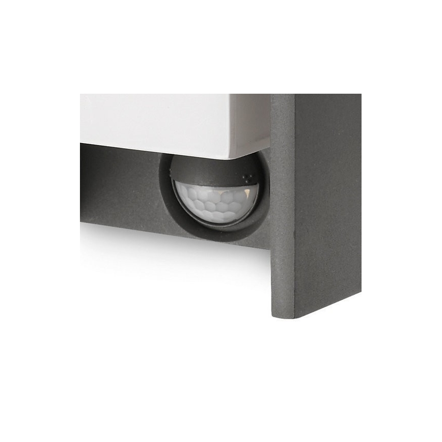 Philips - Zunanja stenska svetilka s senzorjem BRIDGE 1xE27/15W/230V IP44