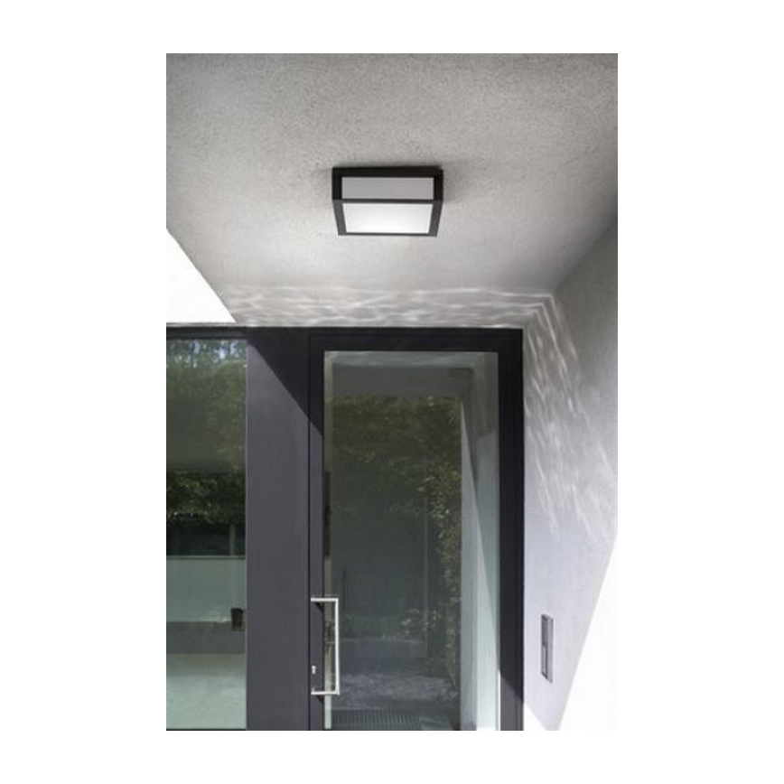 Philips - Zunanja stropna svetilka SKIES 2xE27/14W/230V IP44 antracit