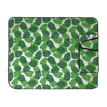 Piknik odeja 120x150 cm, zelena