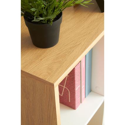 Pisalna miza GORA hrast/bela