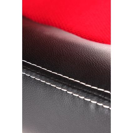 Pisarniški stol KENU črn/rdeč