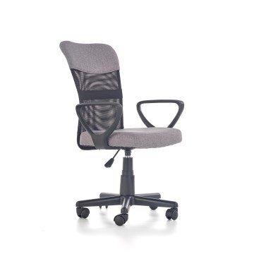 Pisarniški stol LIRI v sivi barvi