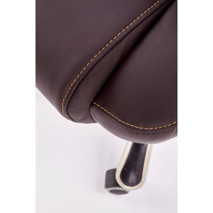 Pisarniški stol PINU, temno rjav