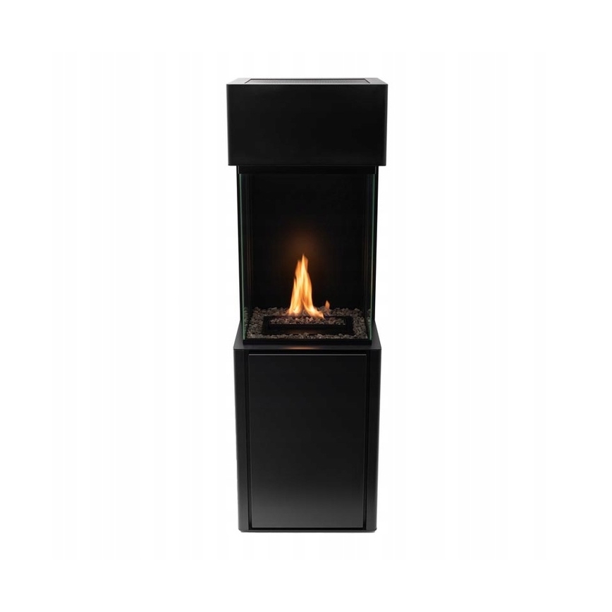 Planika - BIO kamin z daljinskim upravljalnikom 126,2x40 cm 3,5kW/230V črna