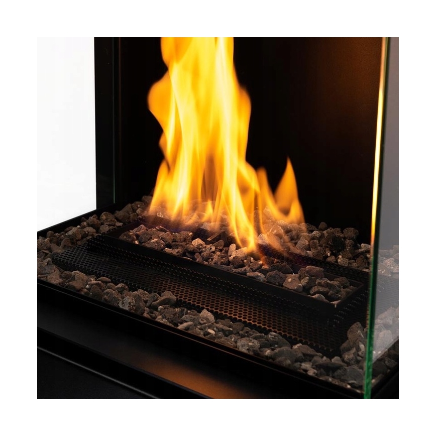 Planika - BIO kamin z daljinskim upravljalnikom 126,2x40 cm 3,5kW/230V črna