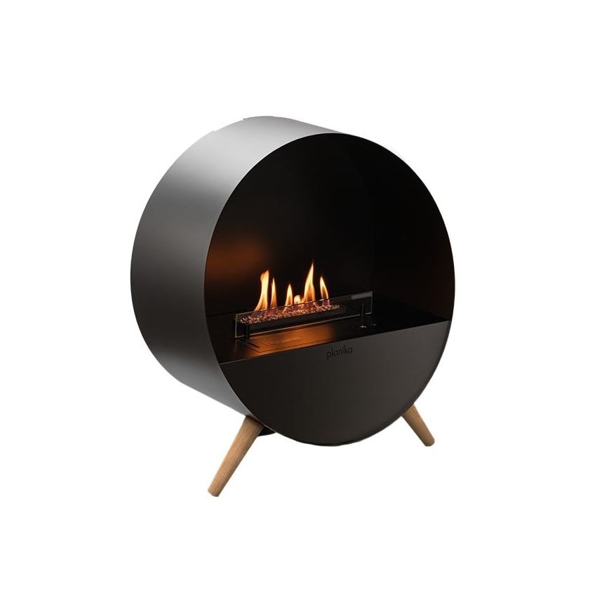 Planika - BIO kamin z daljinskim upravljalnikom 72,6x65 cm 2,5kW/230V črna