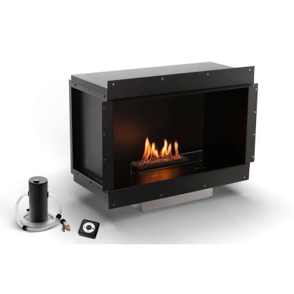 Planika - Vgradni univerzalni BIO kamin z daljinskim upravljalnikom 56,2x75 cm 2,5kW/230V