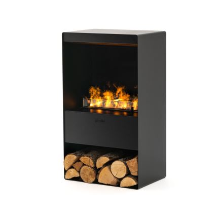 Planika - Kamin na vodno paro z daljinskim upravljalnikom 83x48 cm 125W/230V črna