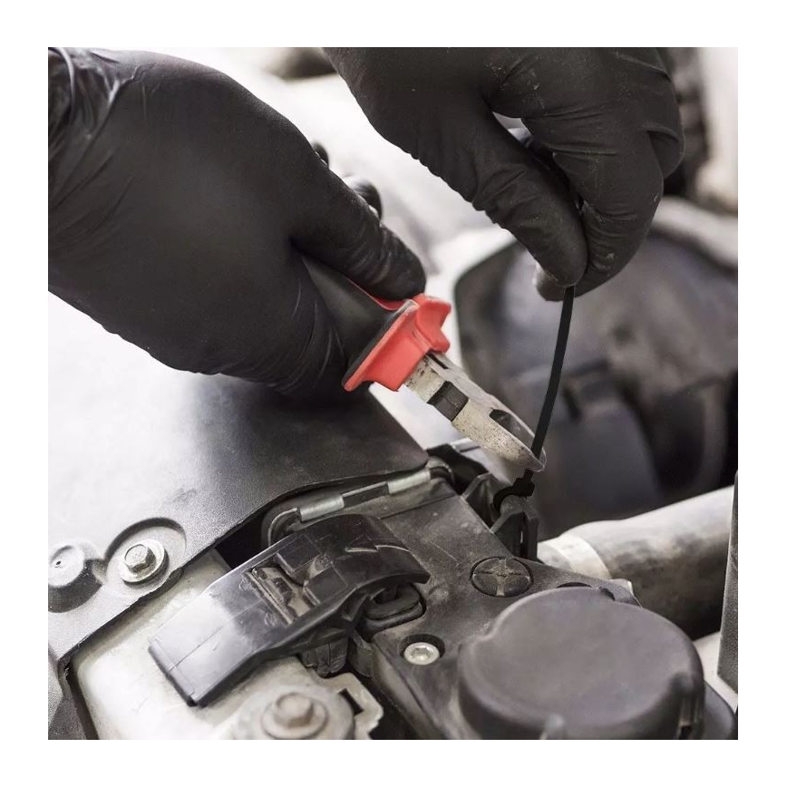 Plastični vezni trak 2,5x150mm 100 kom. črna