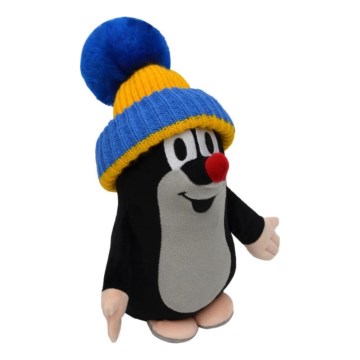 Plišasti krt s kapico 25 cm