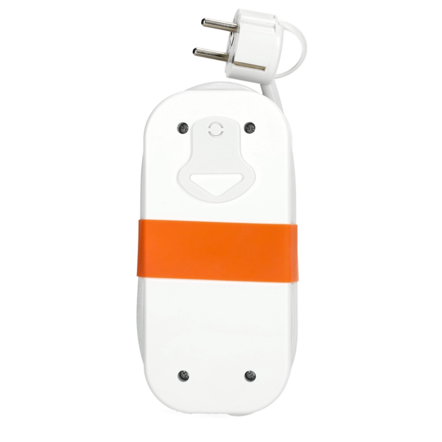 Podaljšek 2Z + 2xUSB 1,4 m bela