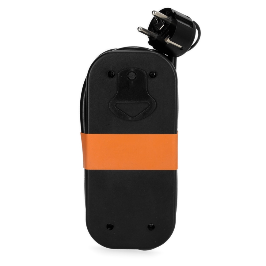 Podaljšek 2Z + 2xUSB 1,4 m črna