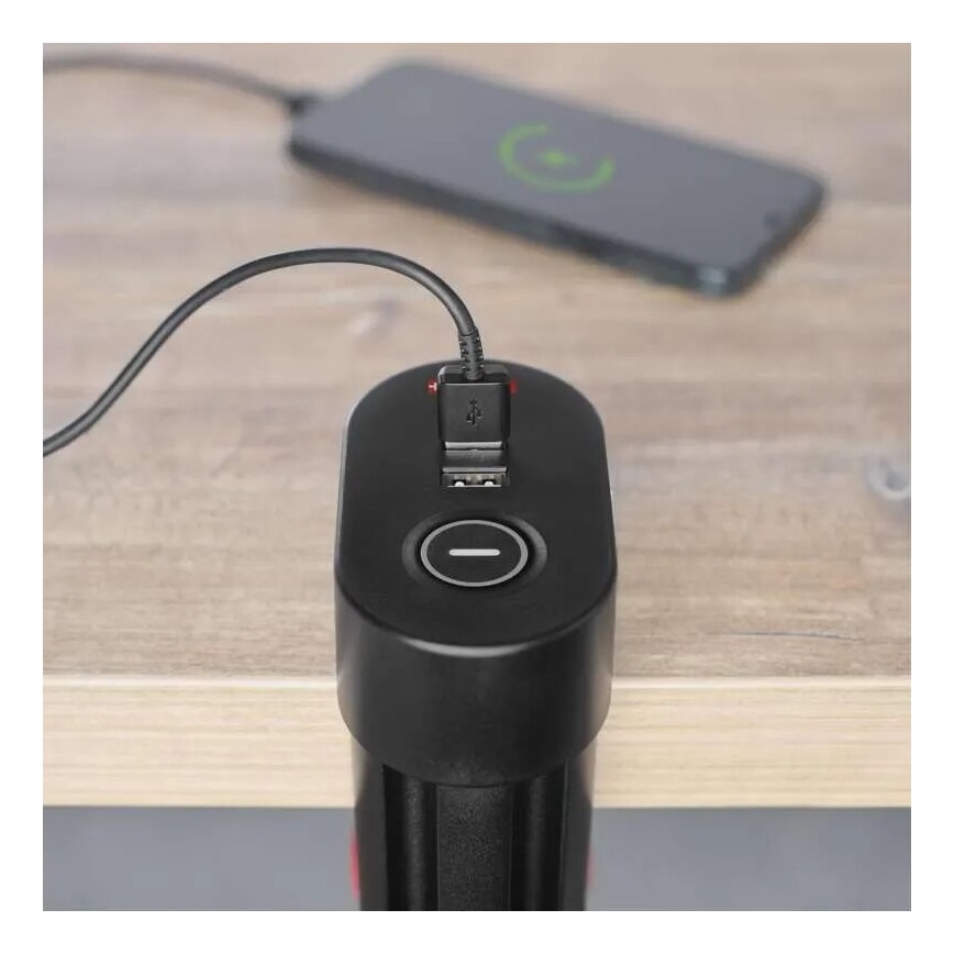 Podaljšek s priključkom na mizo 3Z + 3xUSB 1,5m črna