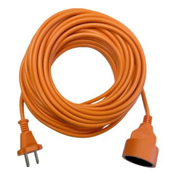 Podaljšni kabel LINEA G, 1 vtičnica, 30m, oranžen