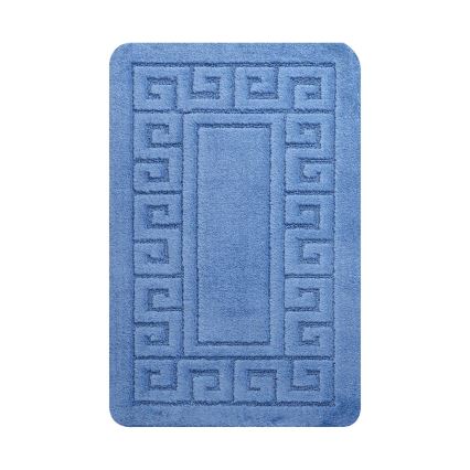 Podloga za kopalnico ETHNIC 50x70 cm modra
