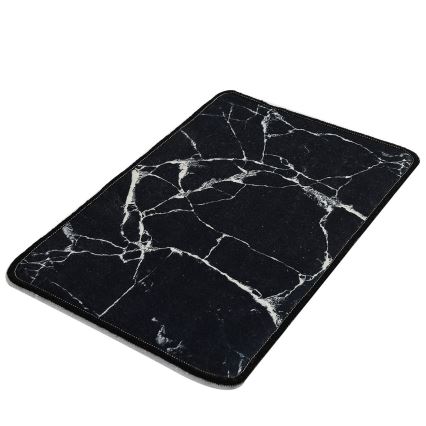 Podloga za kopalnico MARBLE 40x60 cm črna