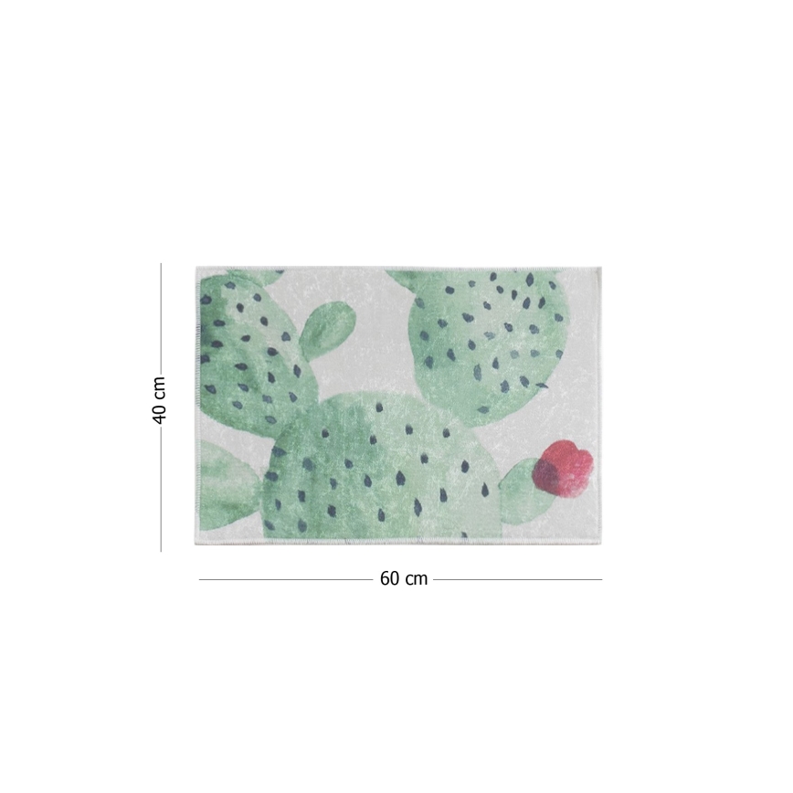 Podloga za kopalnico ZELENA 40x60 cm zelena