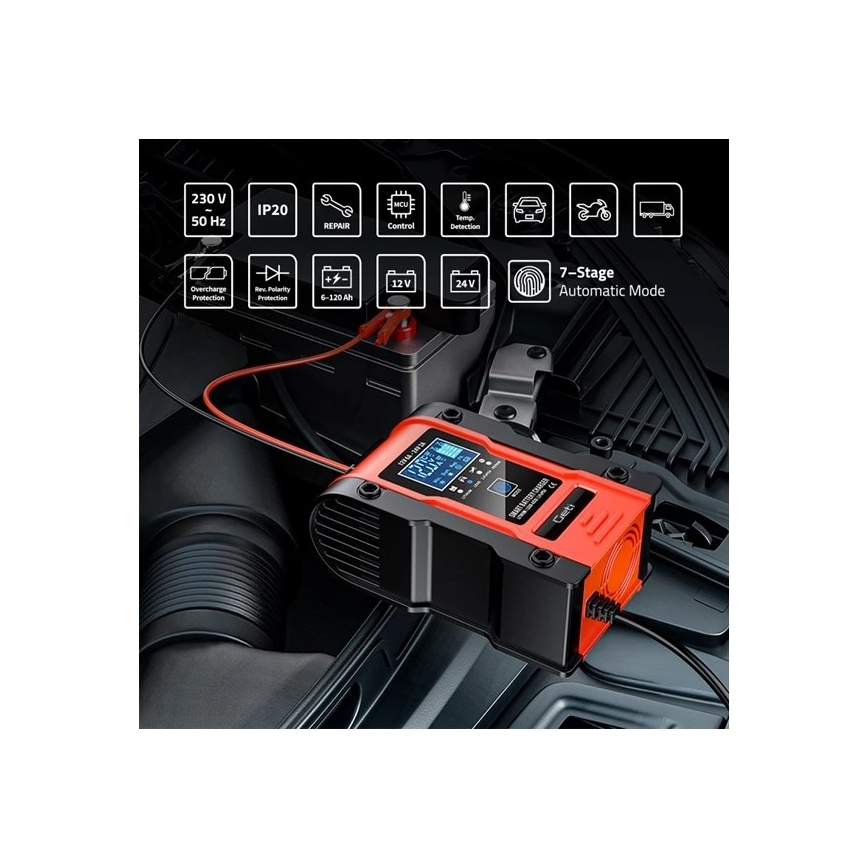 Polnilec akumulatorjev 110W/230V