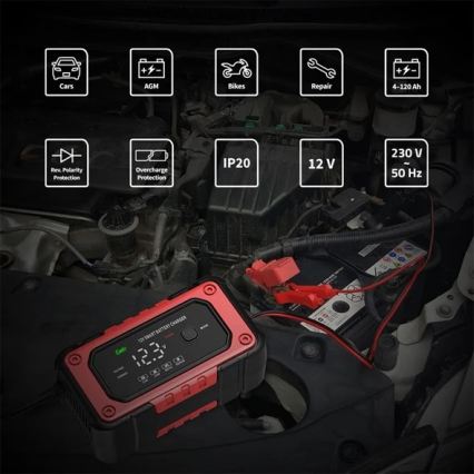 Polnilec akumulatorjev 90W/230V