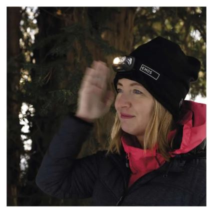 Polnilna LED čelna svetilka LED/USB 1200 mAh