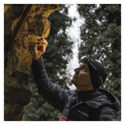 Polnilna LED čelna svetilka LED/USB 1200 mAh