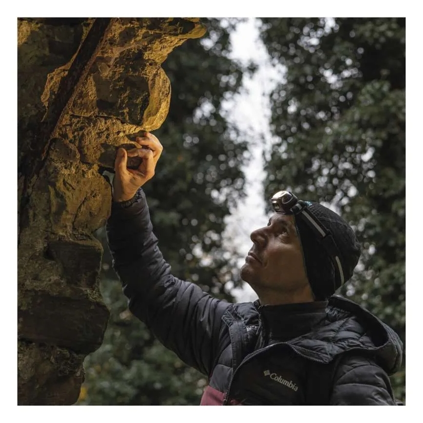 Polnilna LED čelna svetilka LED/USB 1200 mAh