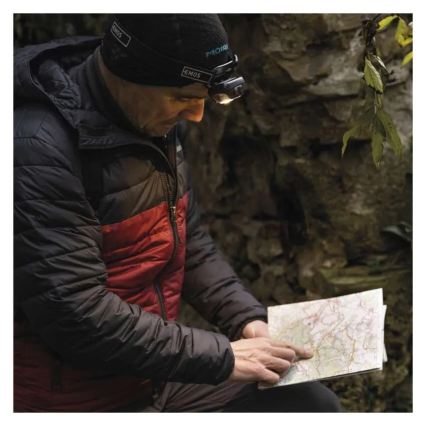 Polnilna LED čelna svetilka LED/USB 1200 mAh