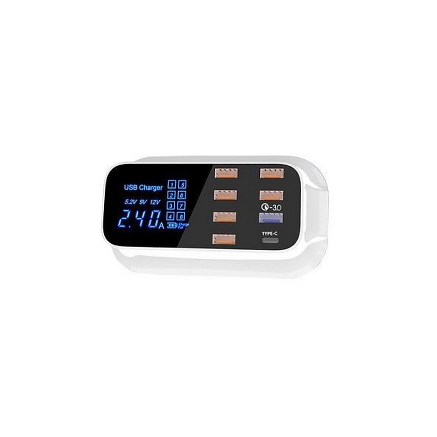 Polnilna postaja 8xUSB 40W/230V