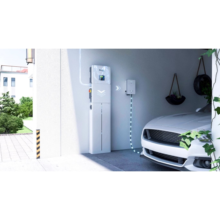 Polnilna postaja za električne avtomobile SolaX Power 22kW/400V/32A IP65 Wi-Fi