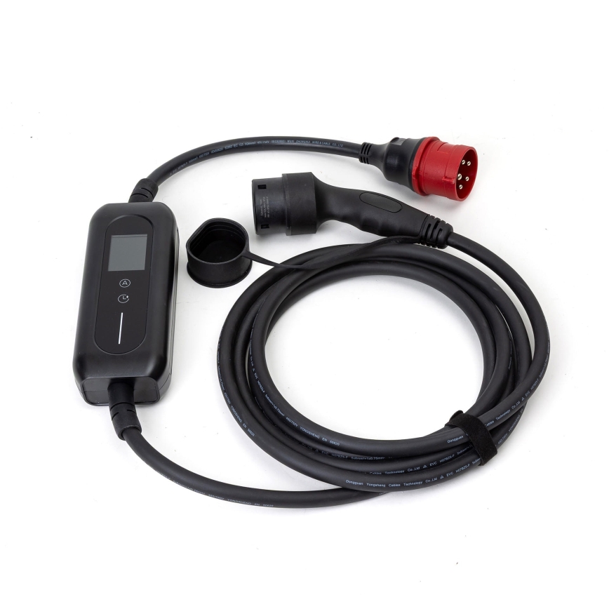 Polnilni kabel za električne avtomobile tip 2 5 m 11kW 16A IP54 Tuya