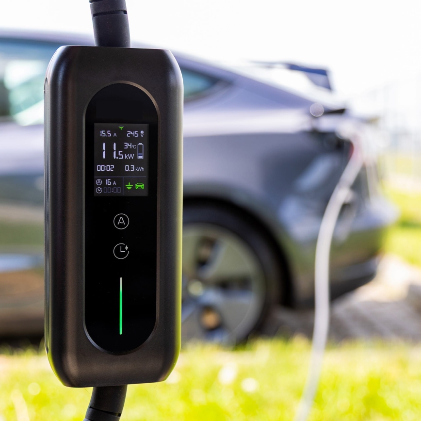 Polnilni kabel za električne avtomobile tip 2 5 m 11kW 16A IP54 Tuya