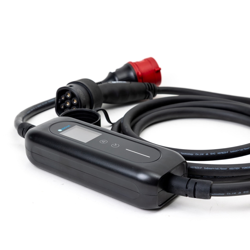 Polnilni kabel za električne avtomobile tip 2 5 m 22kW 16A IP54 Tuya