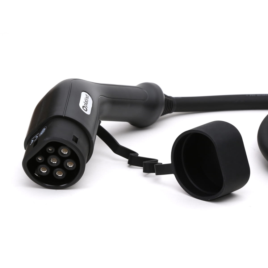 Polnilni kabel za električne avtomobile tip 2 5m 11kW 16A IP54 črna