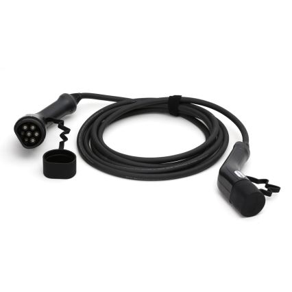 Polnilni kabel za električne avtomobile tip 2 5m 11kW 16A IP54 črna