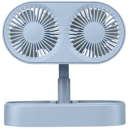 Polnilni namizni ventilator 3,7V 1200 mAh moder