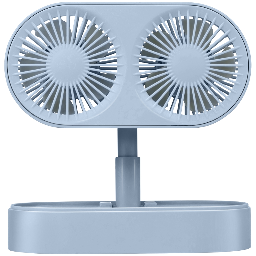Polnilni namizni ventilator 3,7V 1200 mAh moder