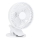 Polnilni namizni ventilator s sponko VIENTO 6W/5V 2000 mAh bela