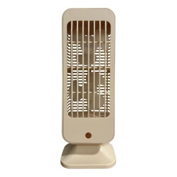 Polnljiv namizni ventilator 5W/5V 1200 mAh bež
