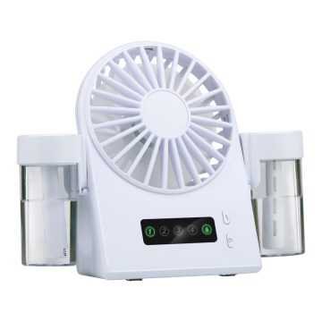 Polnljiv namizni ventilator z meglenim učinkom 3,7V 1200 mAh