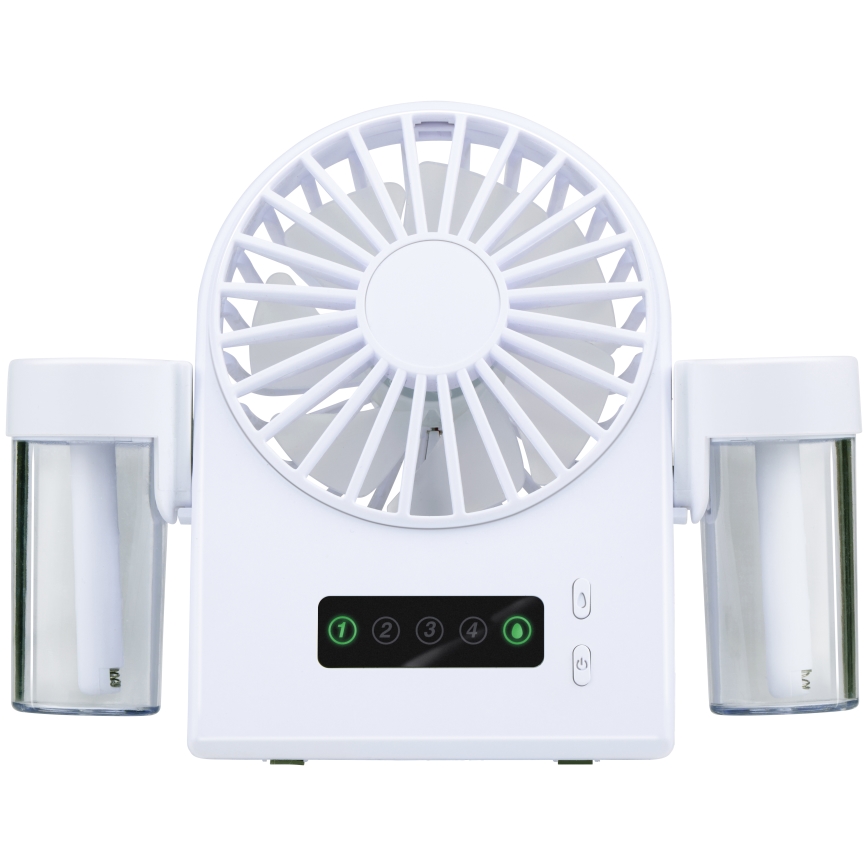 Polnljiv namizni ventilator z meglenim učinkom 3,7V 1200 mAh