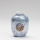 Porcelan vaza 12,5x9 cm biserna modra gracie